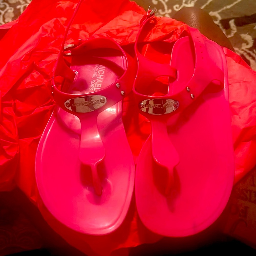 Michael Kors Jelly Sandals